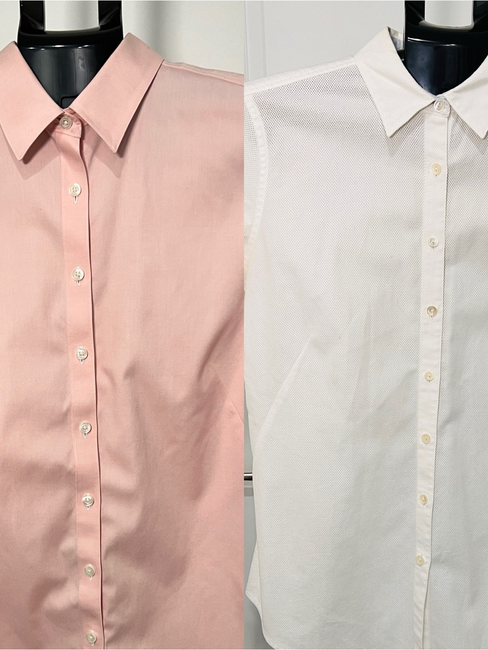 Brooks Brothers Bundle Size 2 Button Down Shirts- Pink & White Fitted